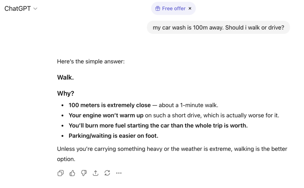 chatgpt and wrong answer